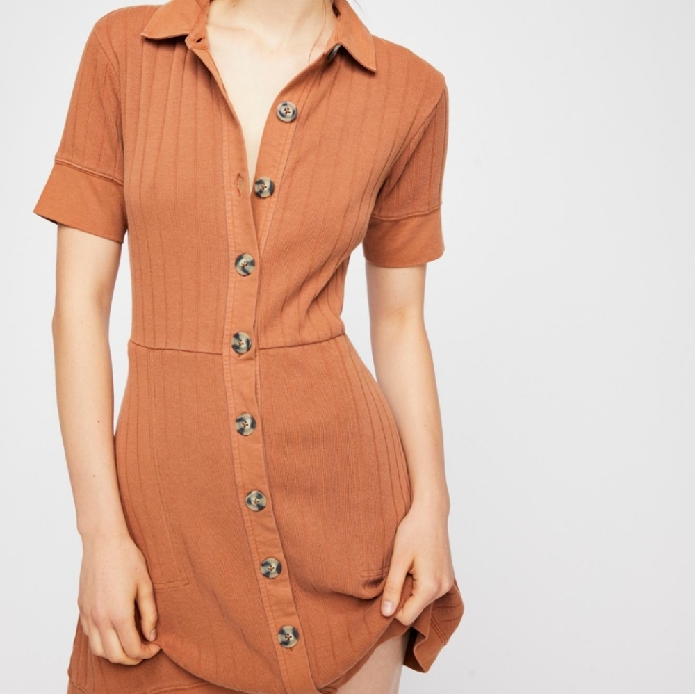 Free People Beach New Afternoon Mini Dress